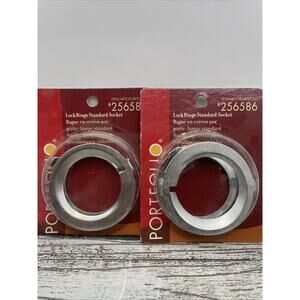 Prime Home Impressions Lock Rings Standard Socket Lot Of 2{119}